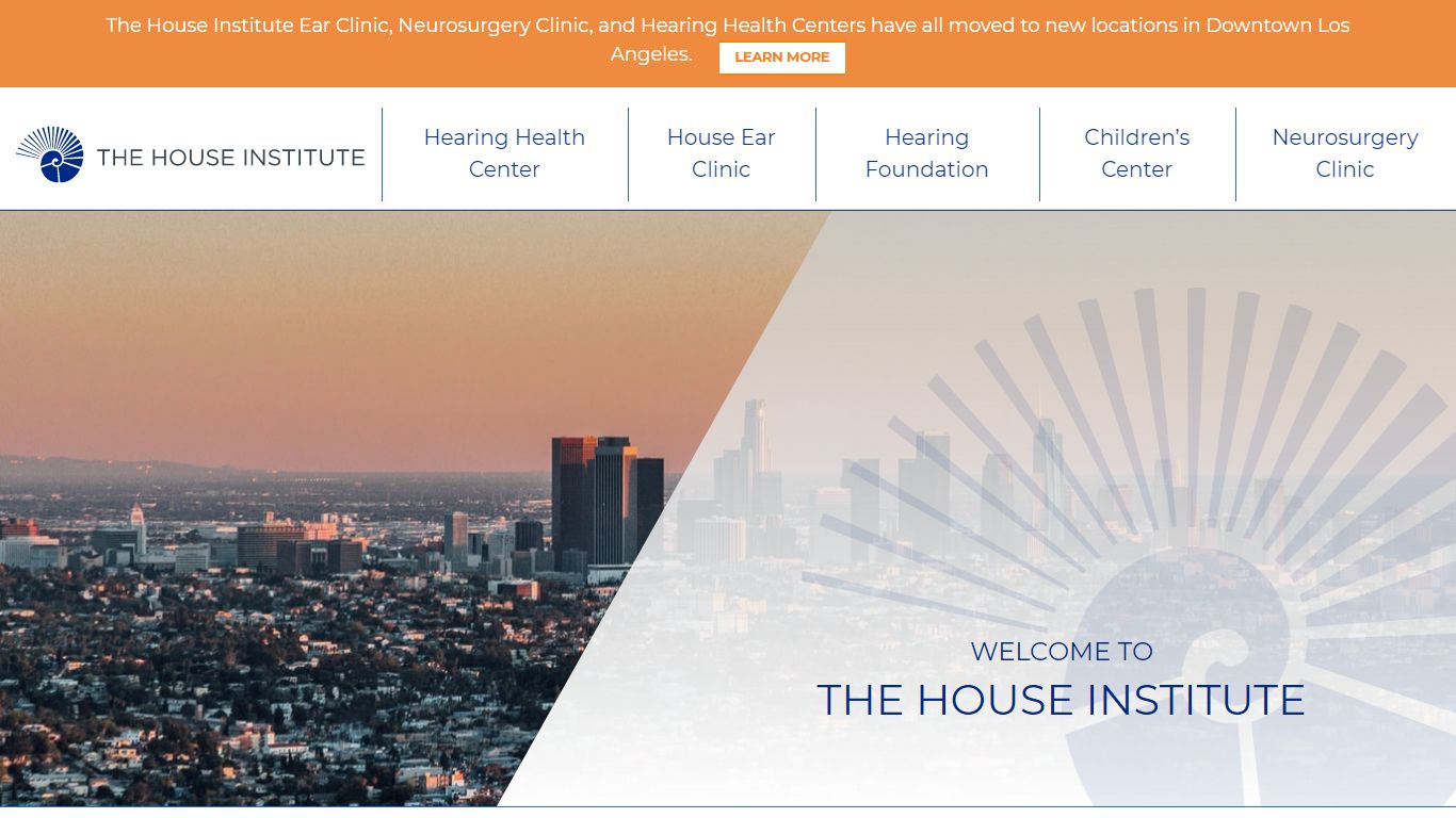 The House Institute | Ear Disease and Neurological Disorder Treatment